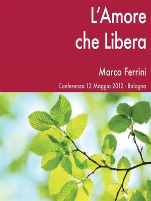 cover image of L'amore che libera